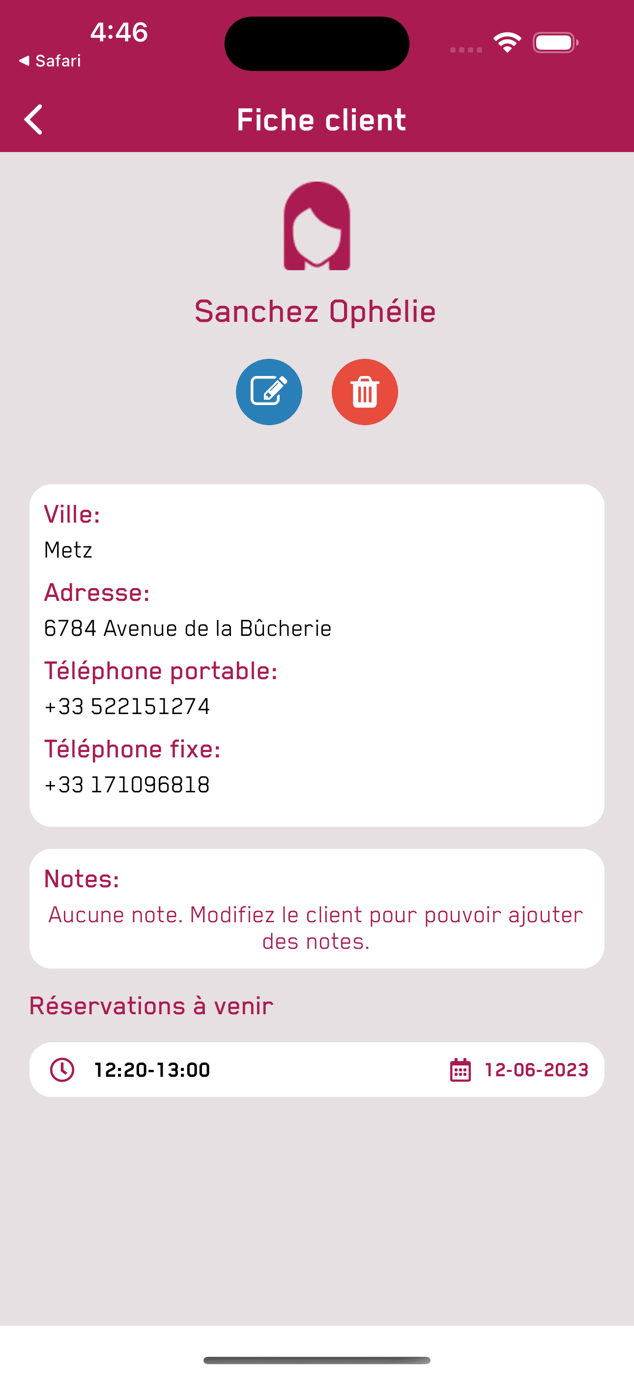 L’application dédiée aux coiffeurs à domicile